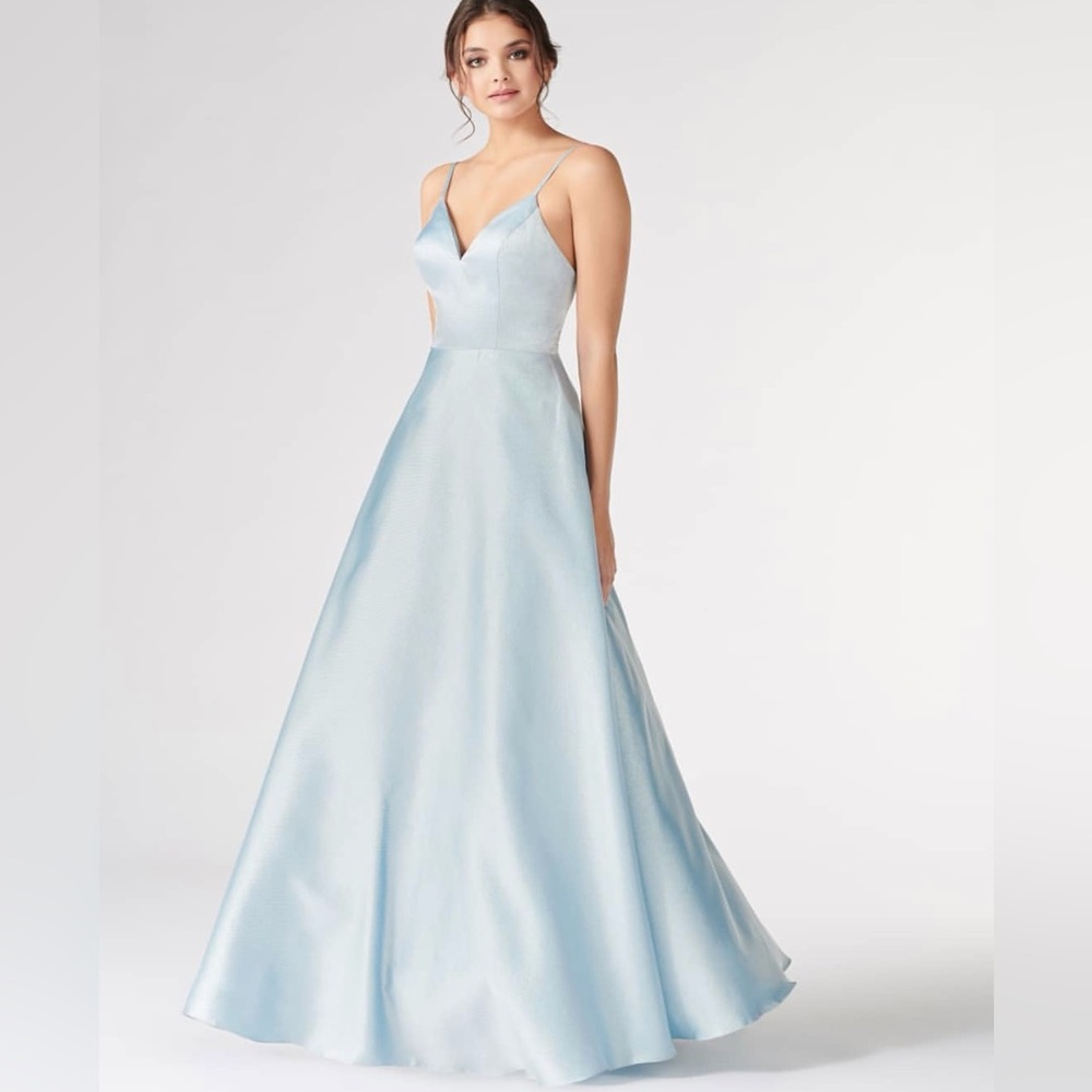 Light Blue Princess Gown/Prom Dress